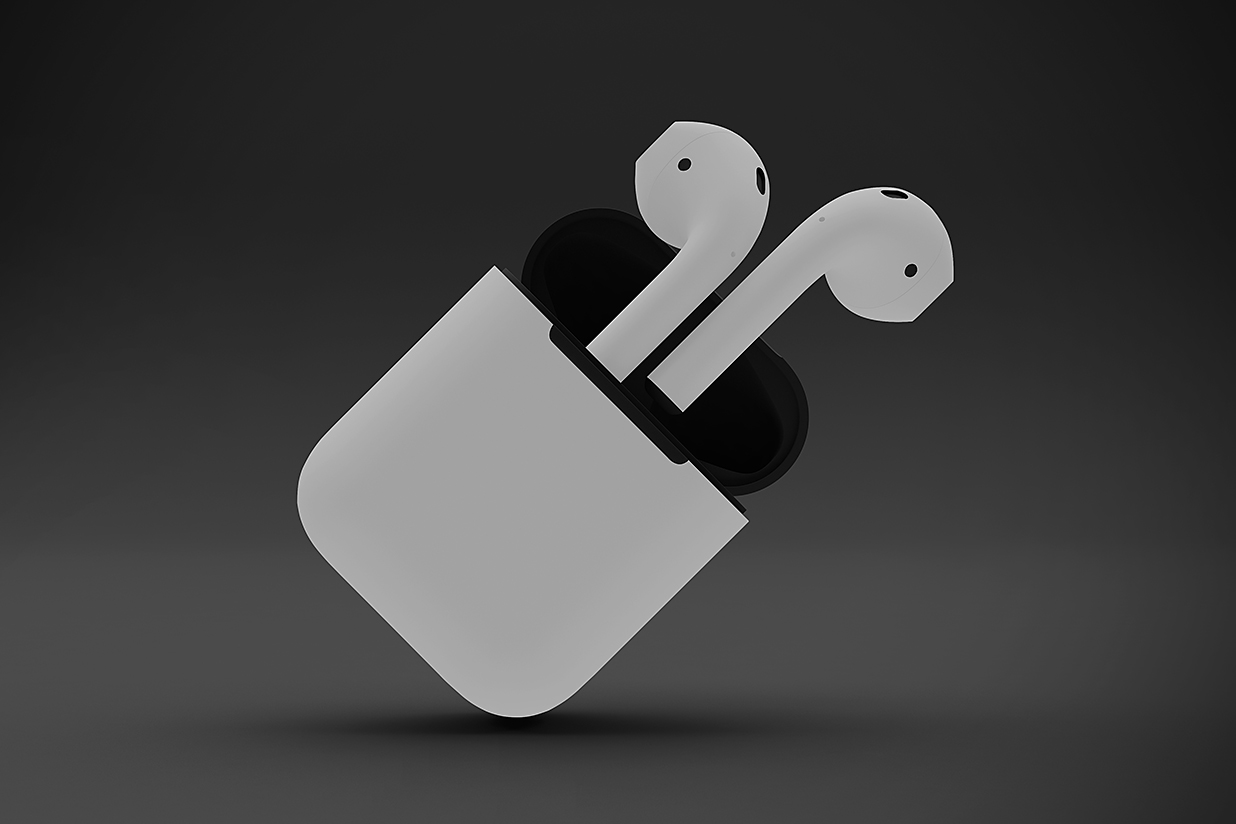 AirPods苹果耳机样机mockup5组插图1