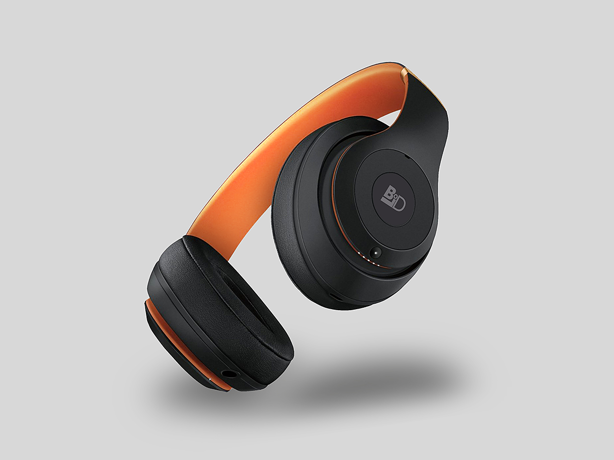 头戴式耳机样机mockup2组插图1