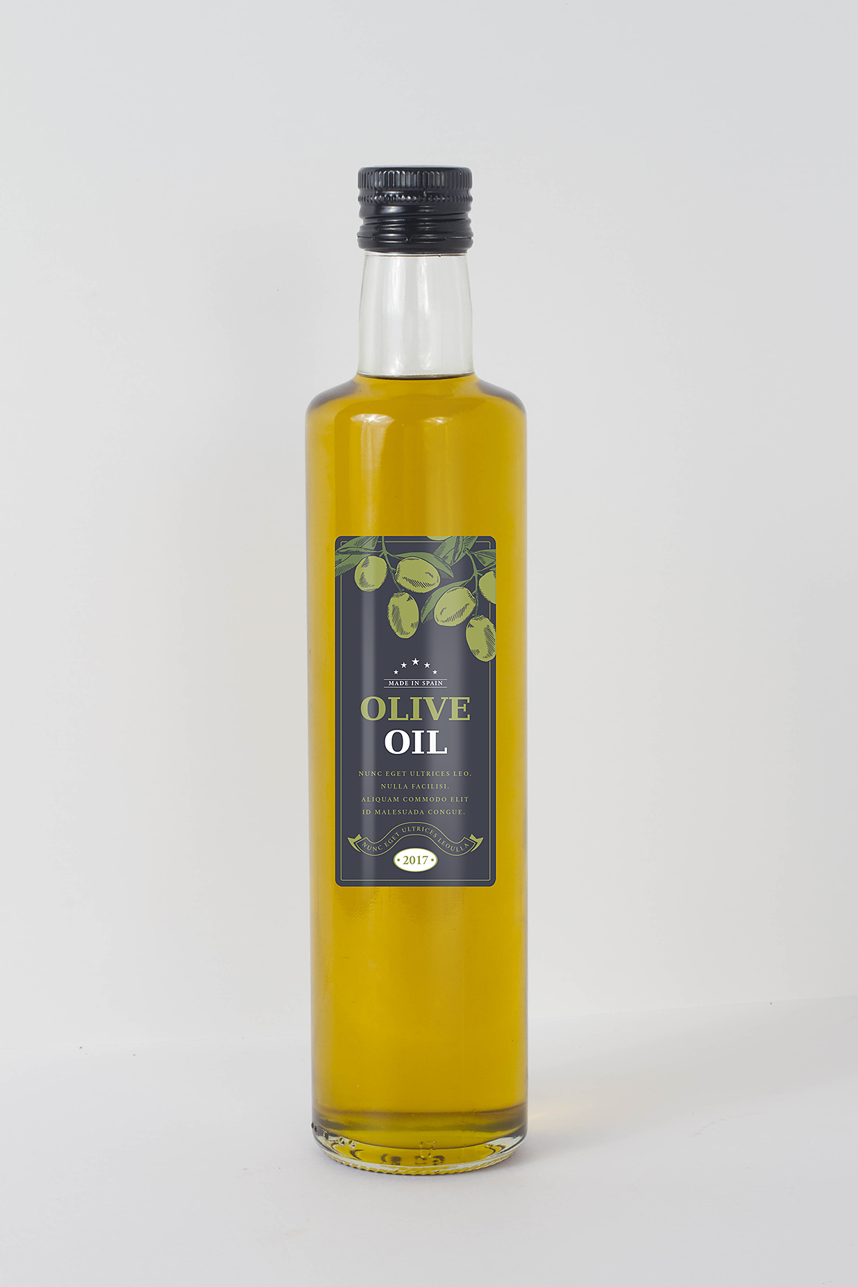 带场景的橄榄油瓶玻璃瓶包装样机mockup4组插图2