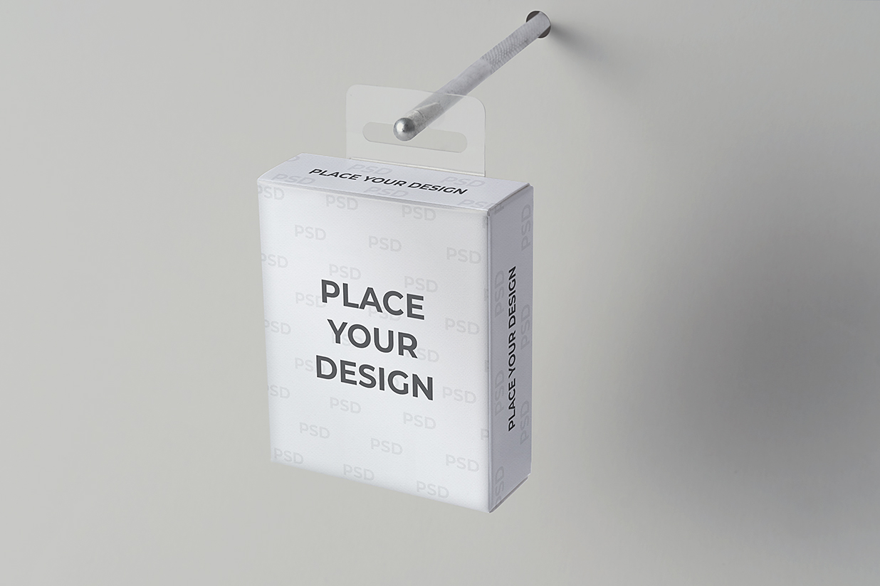 挂耳盒包装盒样机mockup3组插图2