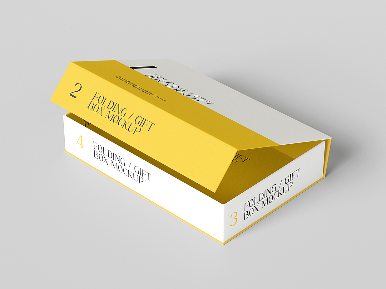 精美的包装盒礼品盒纸盒样机mockup6组插图2