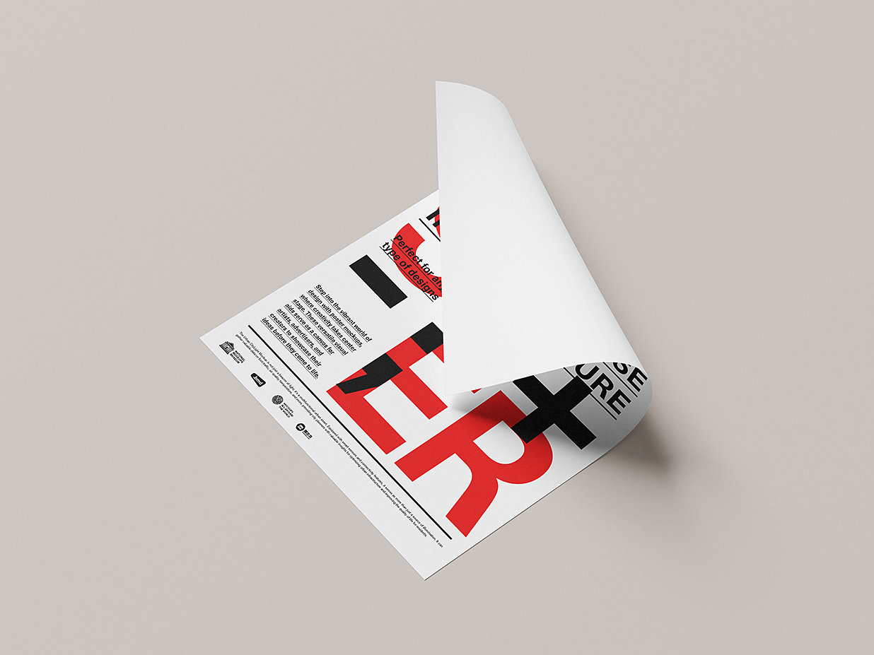 精致的海报样机mockup6组插图2