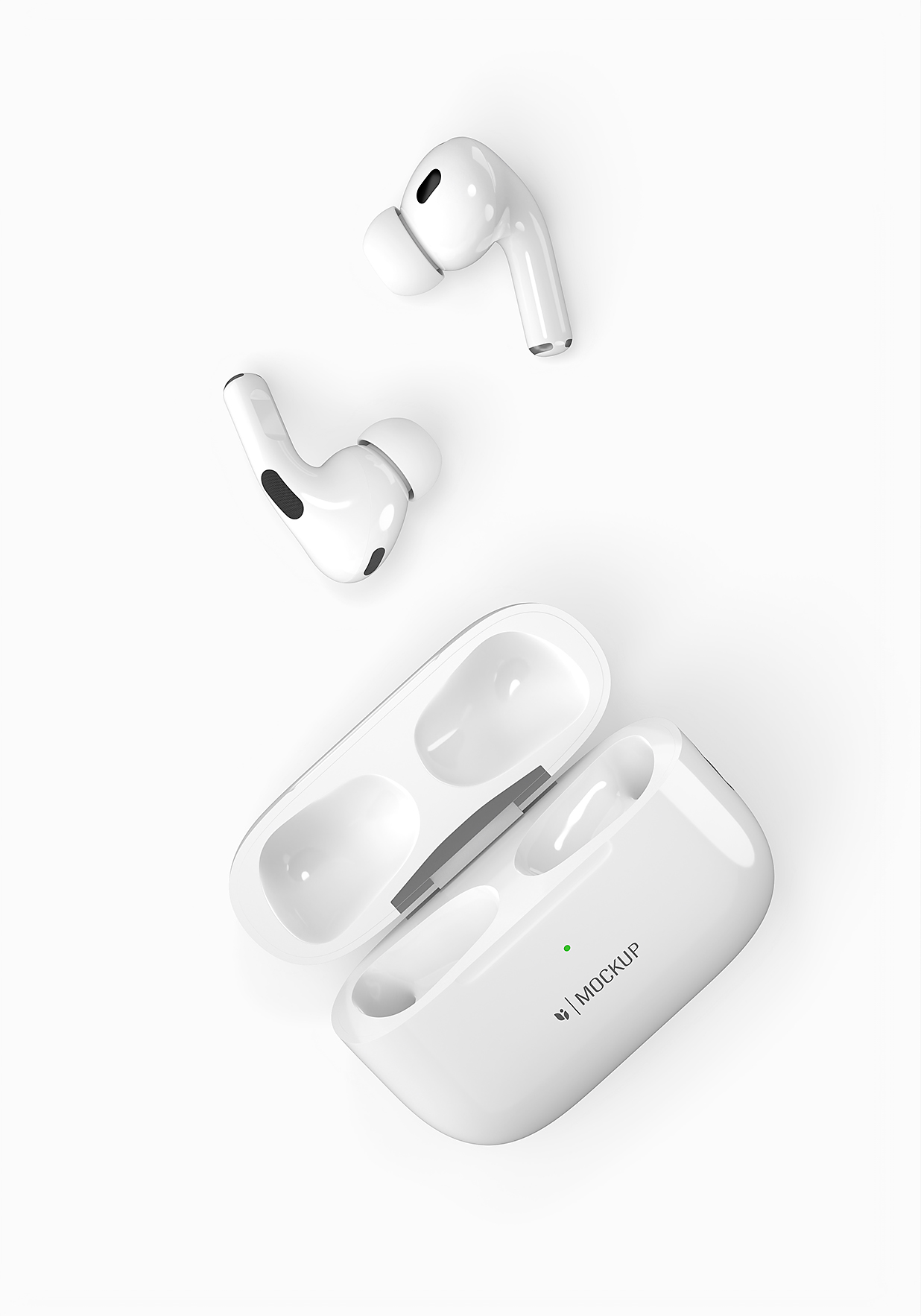 精致的AirPods Pro苹果耳机样机mockup10组插图2