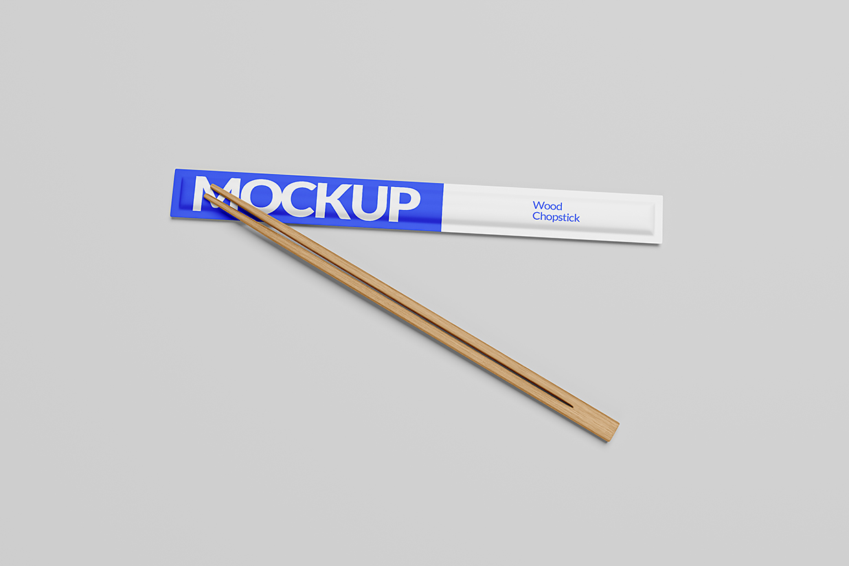 纸质包装一次性筷子样机mockup3组插图2