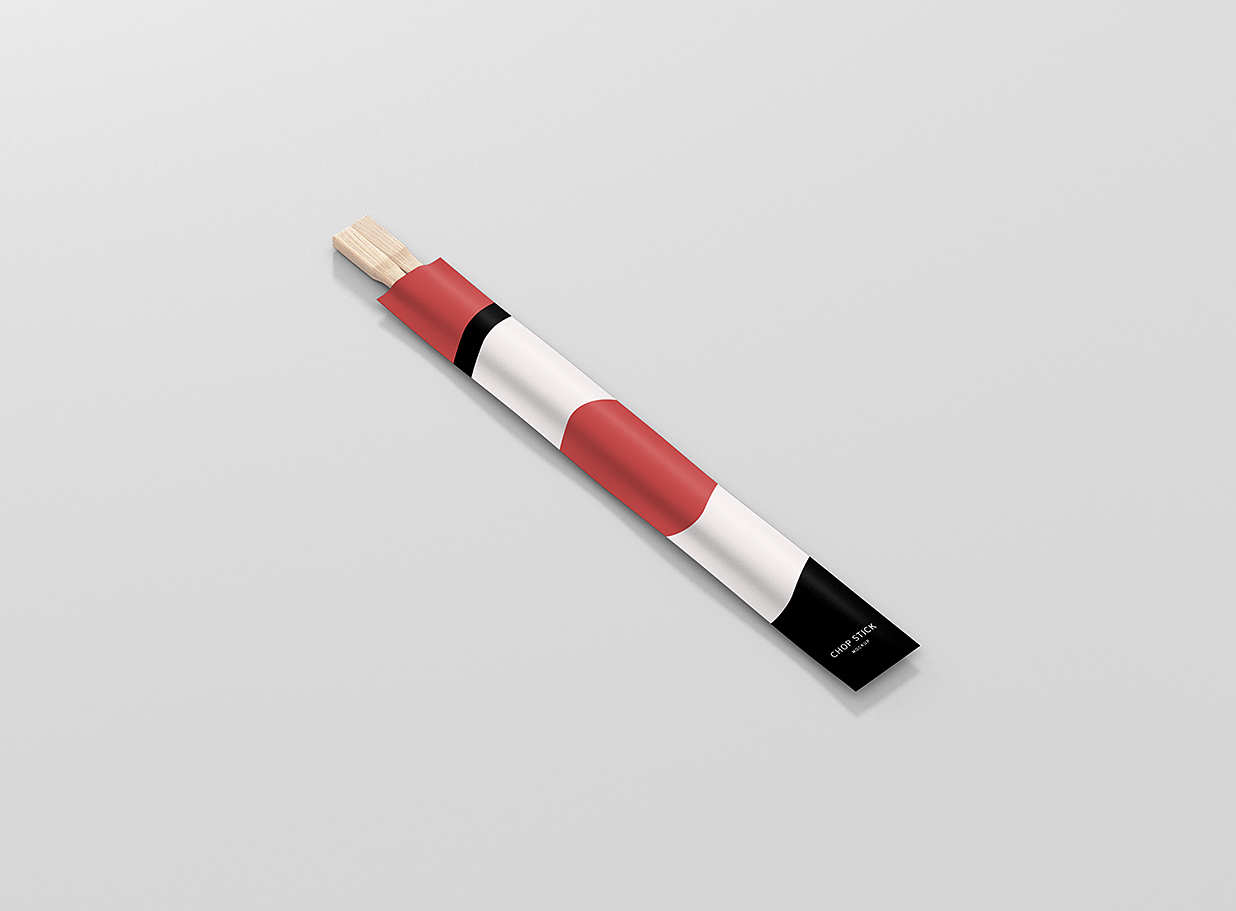 精致的一次性筷子样机mockup7组插图2
