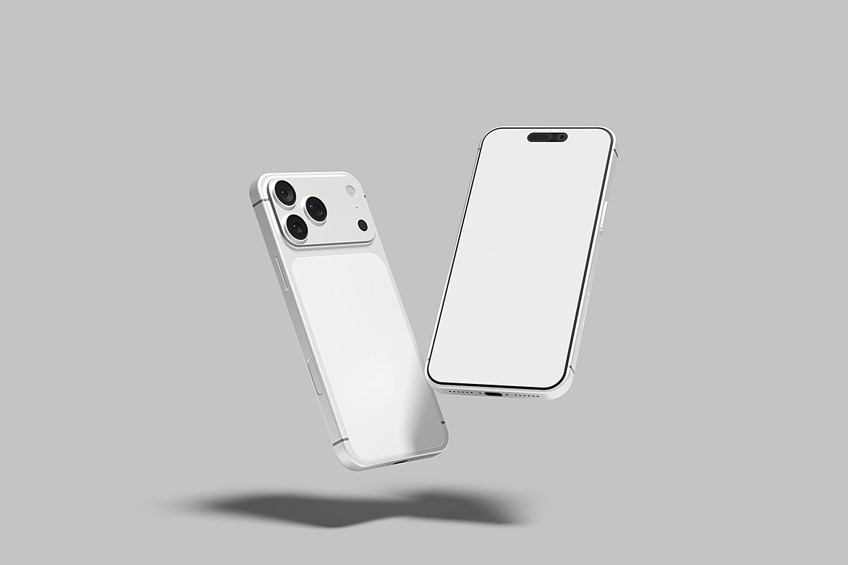 高质感iPhone 17 Pro Max苹果手机样机mockup4组插图2