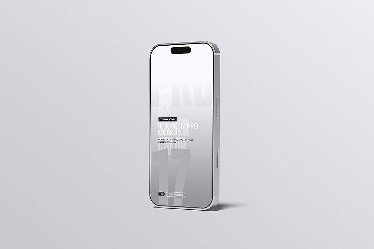 精致的iPhone 17 Pro苹果手机样机mockup4组插图3