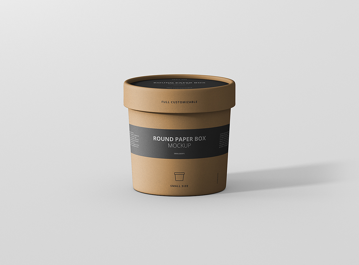 纸筒杯包装样机mockup8组插图3