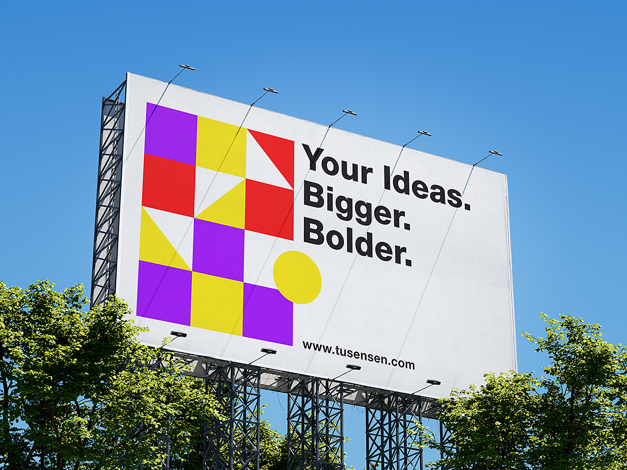 大型户外广告牌样机mockup4组插图3