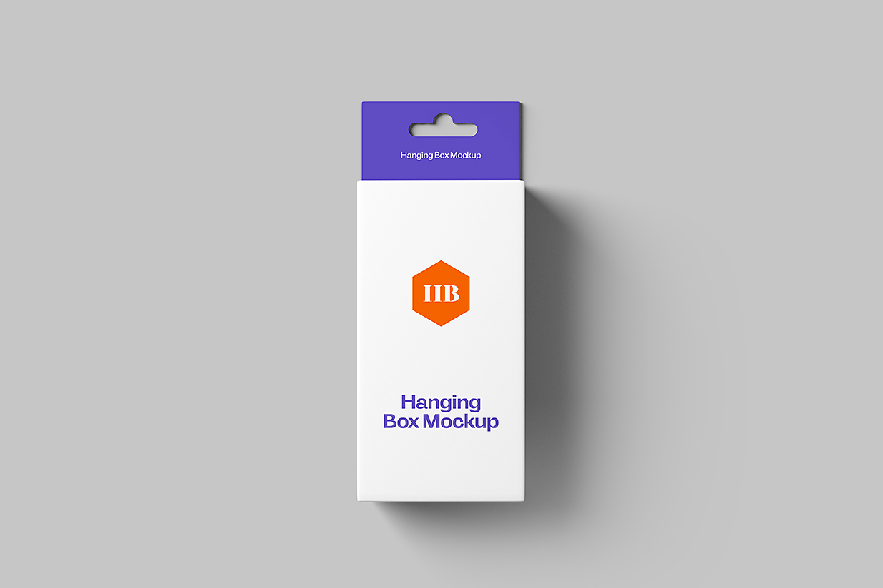 挂耳盒包装盒样机mockup5组插图4