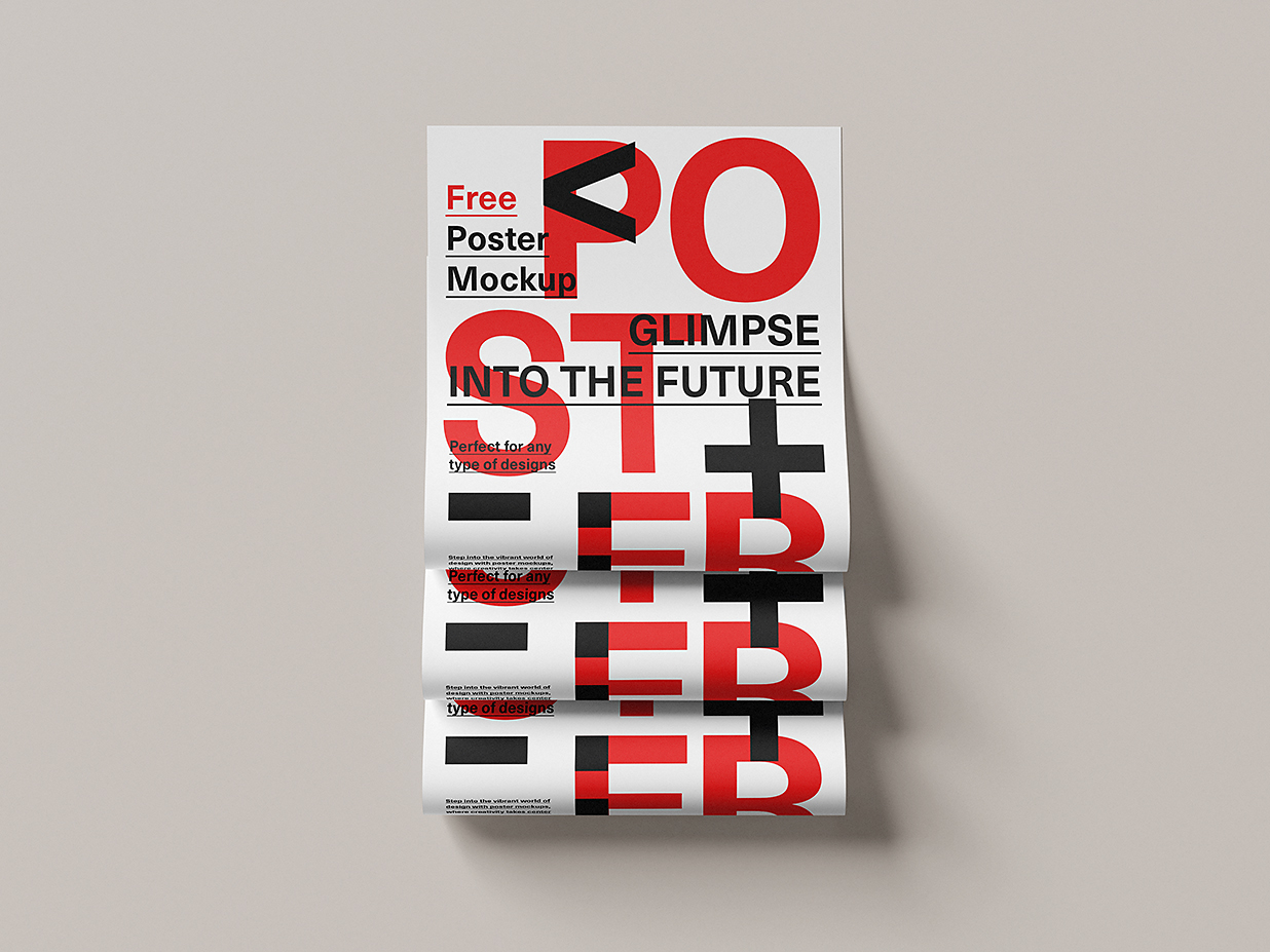 精致的海报样机mockup6组插图5