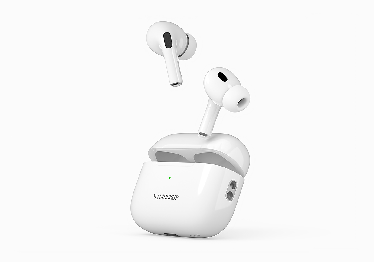 精致的AirPods Pro苹果耳机样机mockup10组插图5