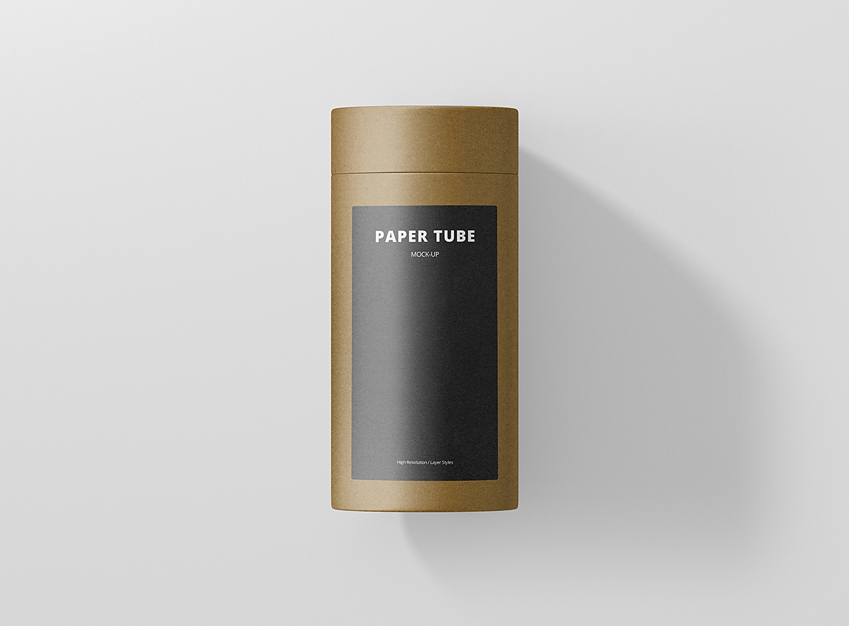 纸筒杯包装样机mockup7组插图5