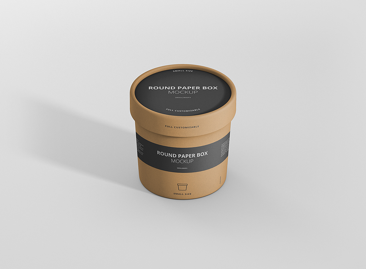 纸筒杯包装样机mockup8组插图5