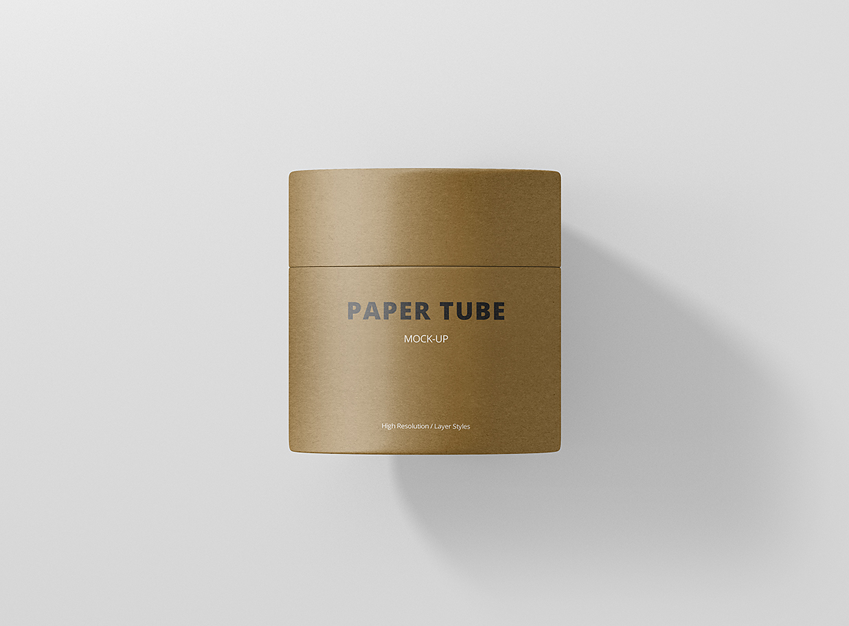 小纸筒杯包装样机mockup7组插图5