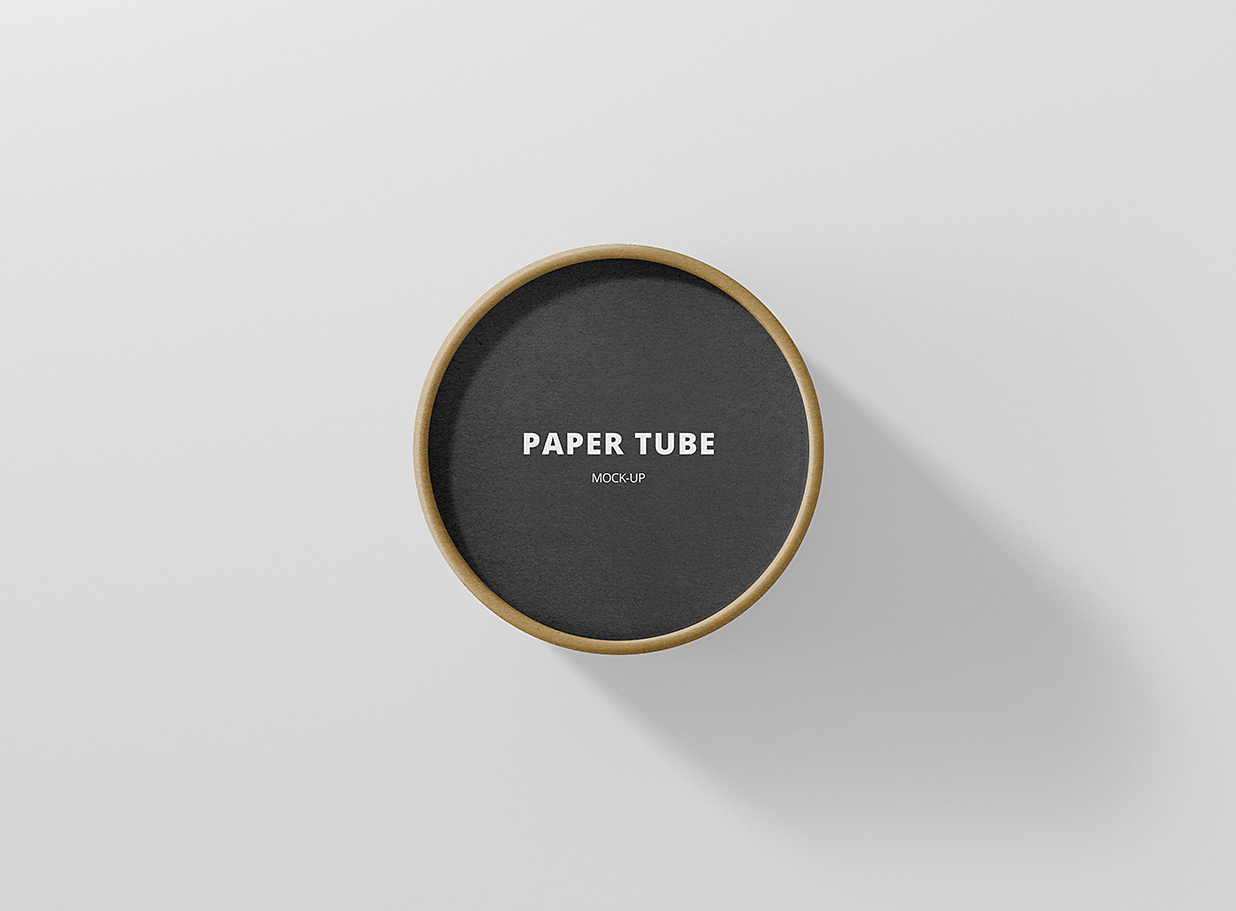 咖啡豆纸筒杯包装样机mockup7组插图6