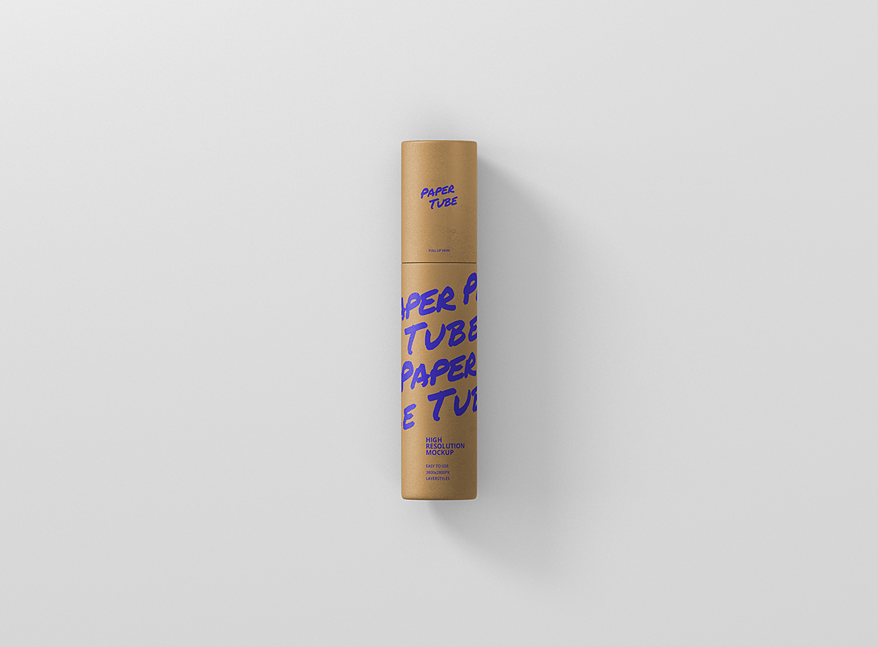 高质感小纸筒杯包装样机mockup8组插图6