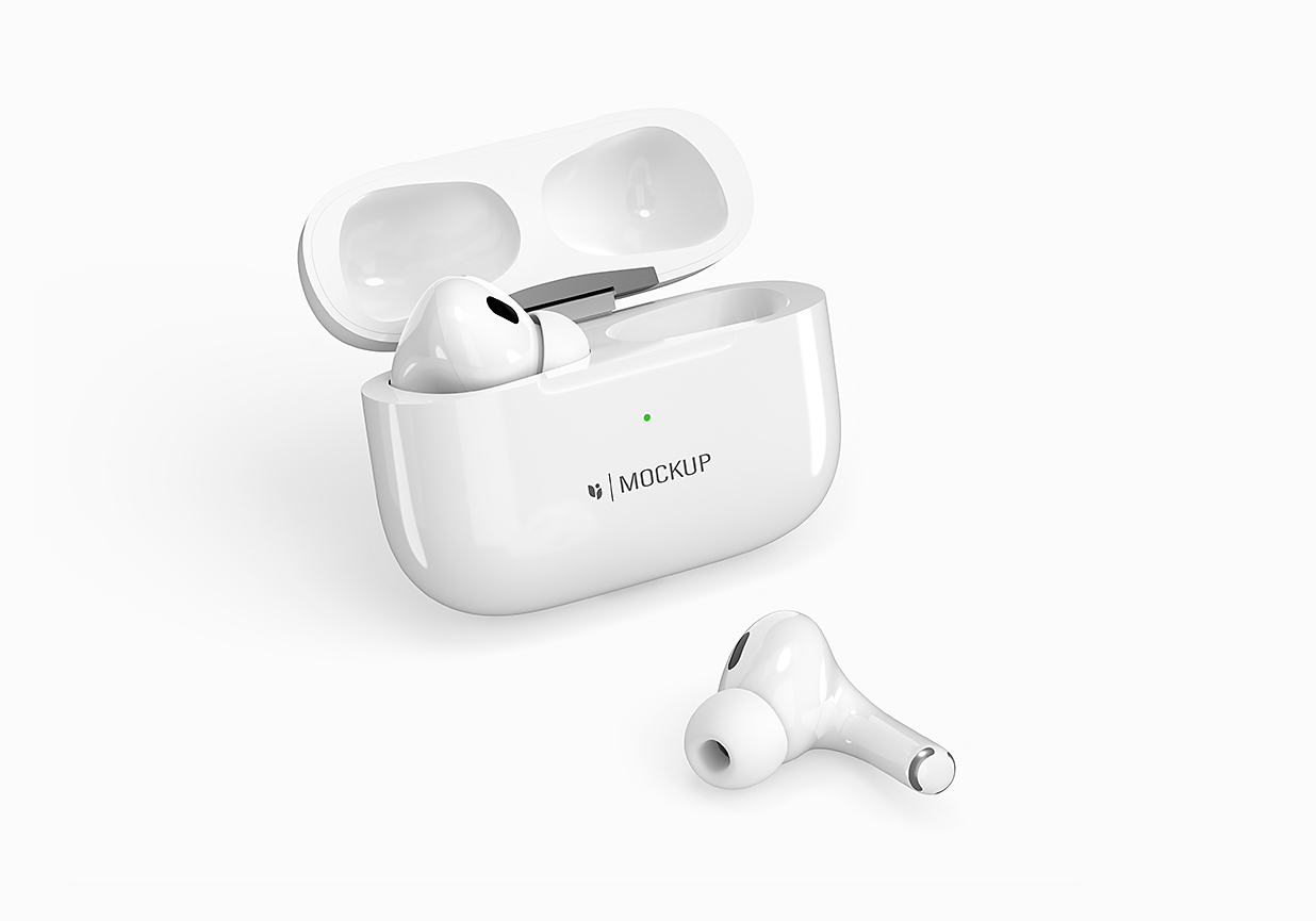 精致的AirPods Pro苹果耳机样机mockup10组插图8