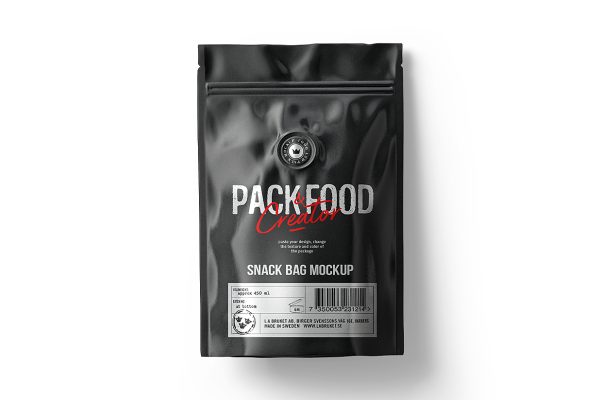 自立袋自封袋食品包装袋样机mockup