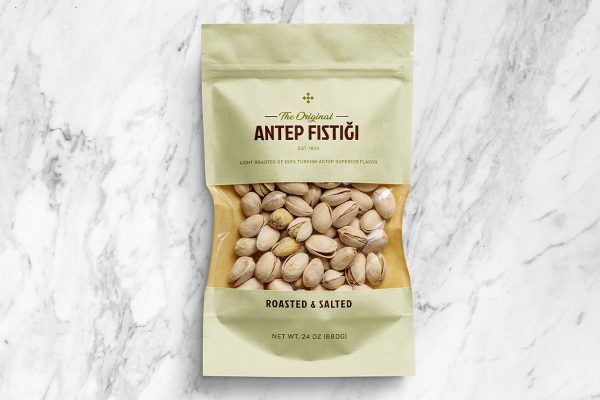 零食自封袋包装袋样机mockup