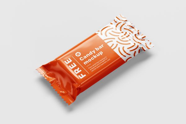 高质感小袋零食包装样机mockup4组