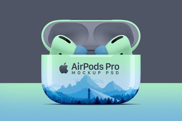 AirPods Pro苹果耳机样机mockup
