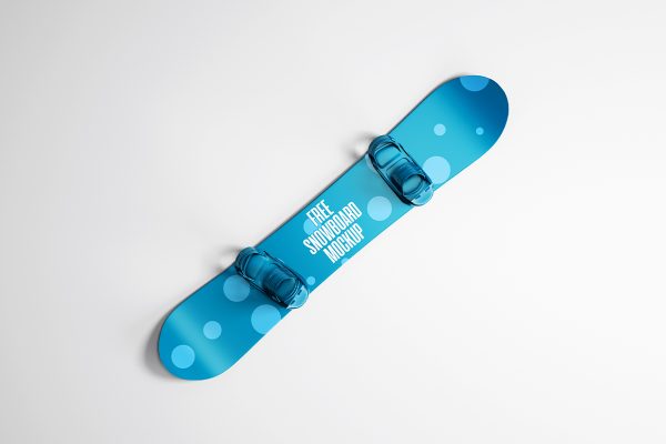 滑板滑雪板样机mockup