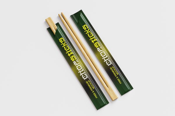 高质感一次性筷子样机mockup5组