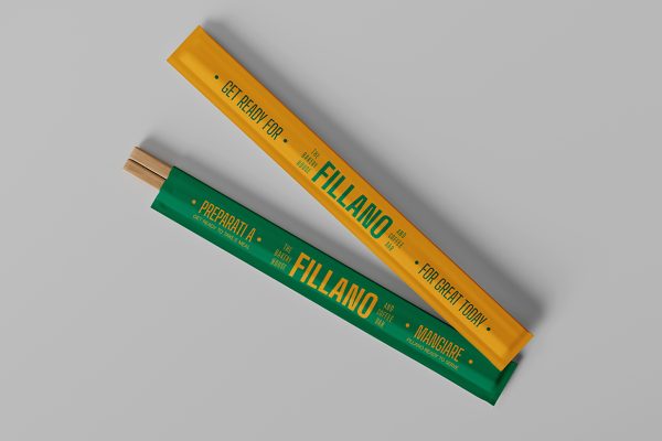 餐厅高质感一次性筷子样机mockup2组