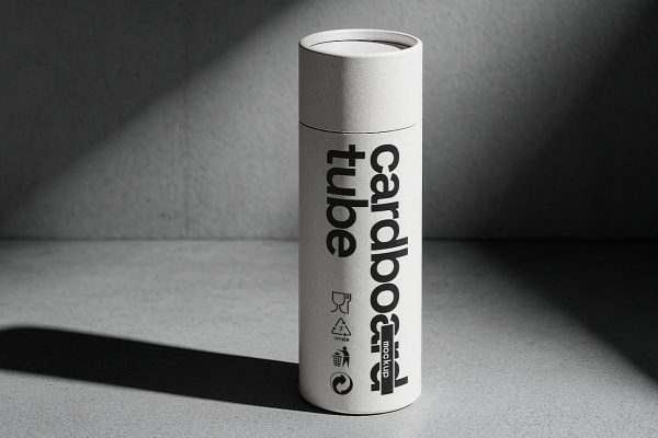 牛皮纸纸筒杯包装样机mockup