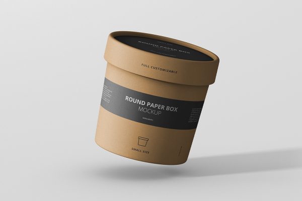 纸筒杯包装样机mockup8组