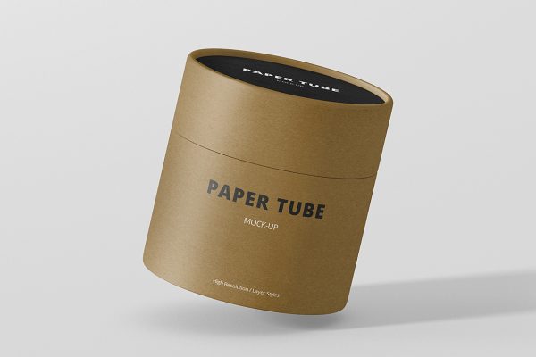 小纸筒杯包装样机mockup7组