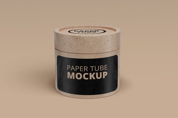 小纸筒杯包装样机mockup2组