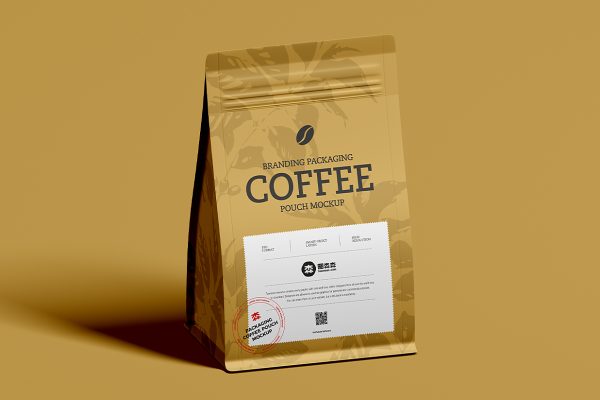 小袋自立袋自封袋咖啡袋样机mockup