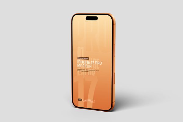 高质感iPhone 17 Pro苹果手机样机mockup10组
