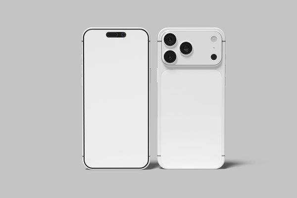 高质感iPhone 17 Pro Max苹果手机样机mockup4组