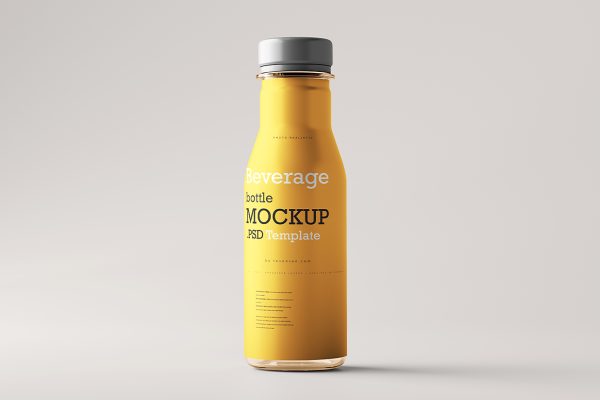 果汁瓶饮料瓶包装样机mockup