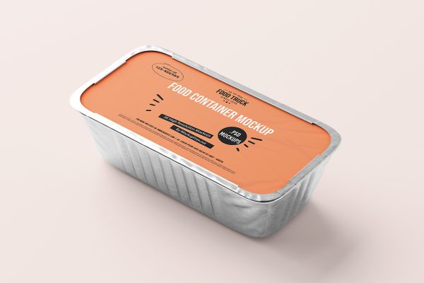 高质感一次性食品盒餐盒外卖打包盒样机mockup10组