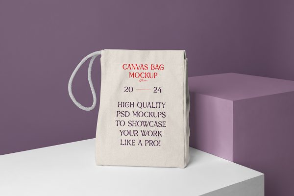 帆布手提袋样机mockup