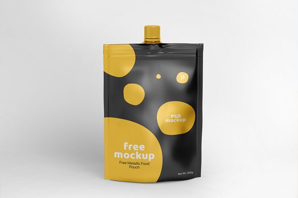 吸嘴袋自立袋包装样机mockup