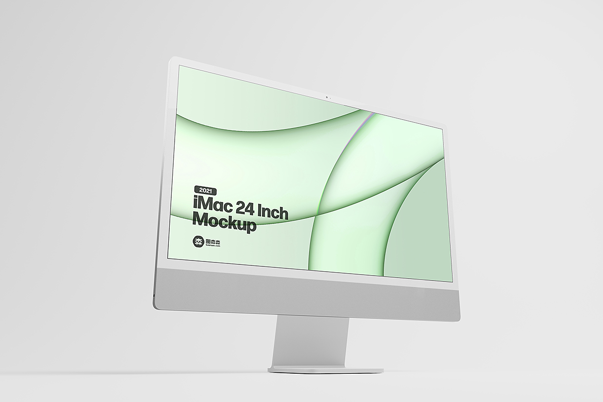 简约iMac样机mockup插图