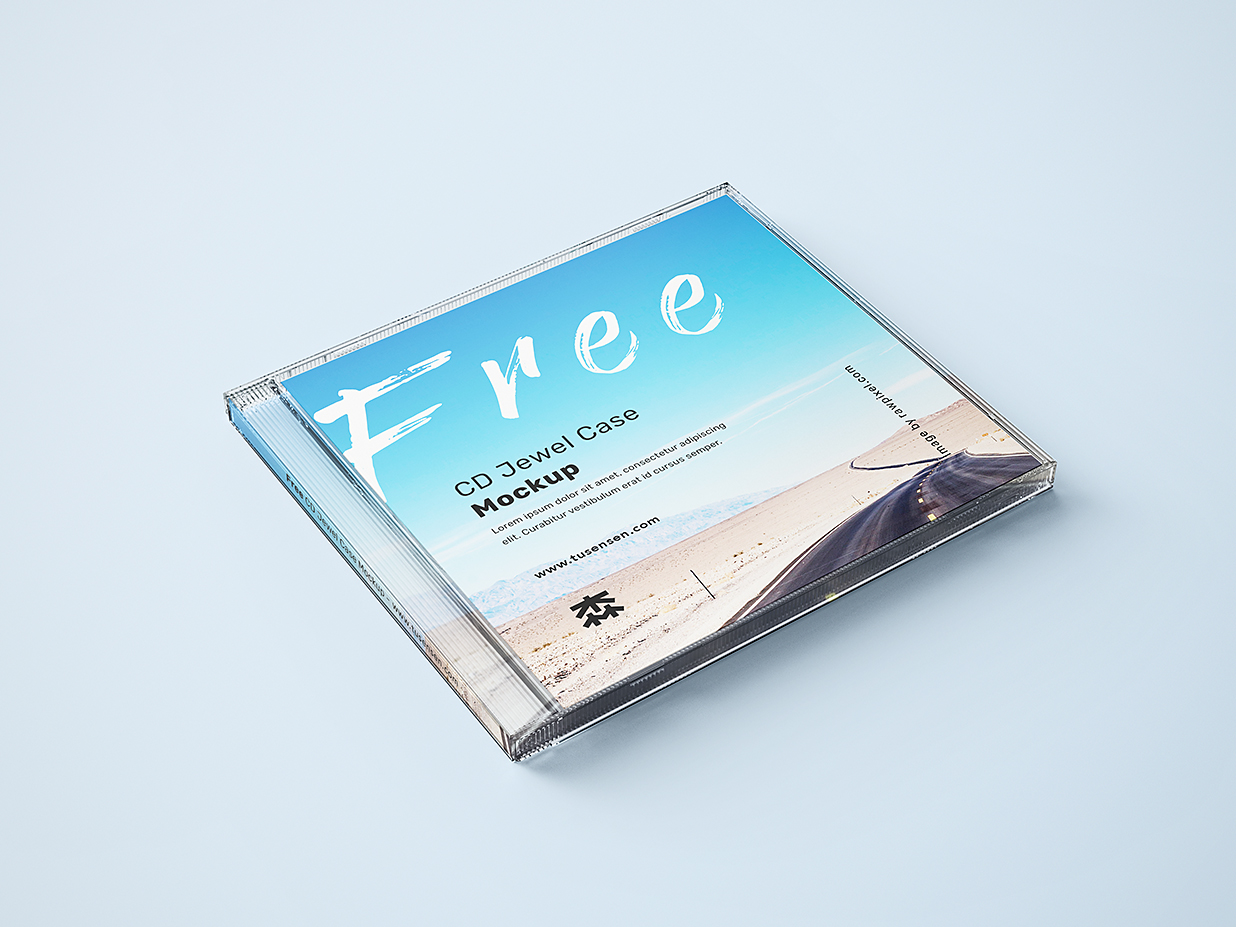 精致的CD光盘样机mockup5组插图