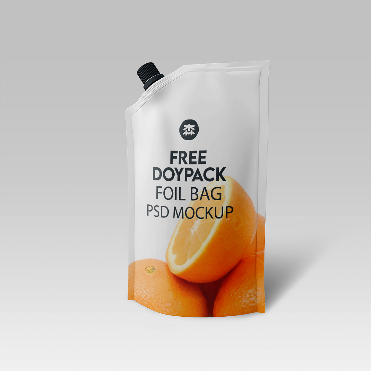 斜口吸嘴袋自立袋包装样机 mockup3 组插图1