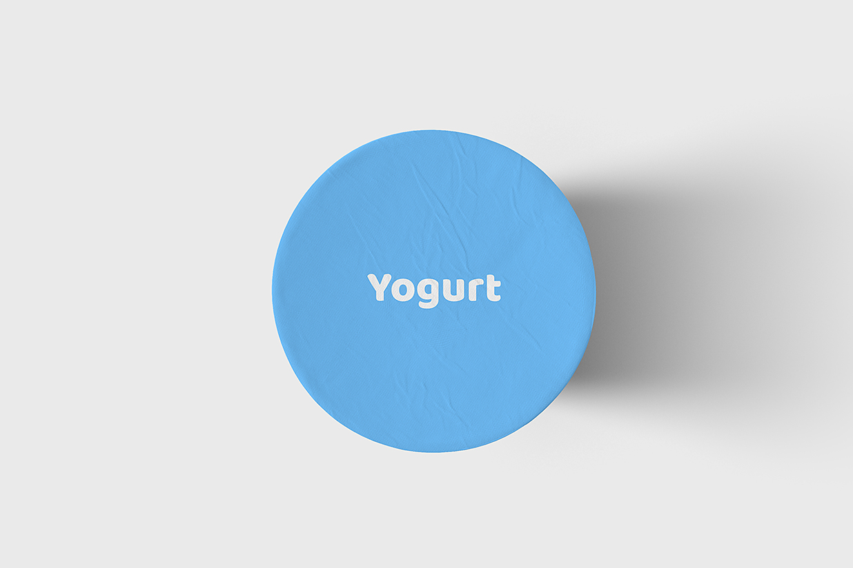 酸奶杯包装样机mockup4组插图2