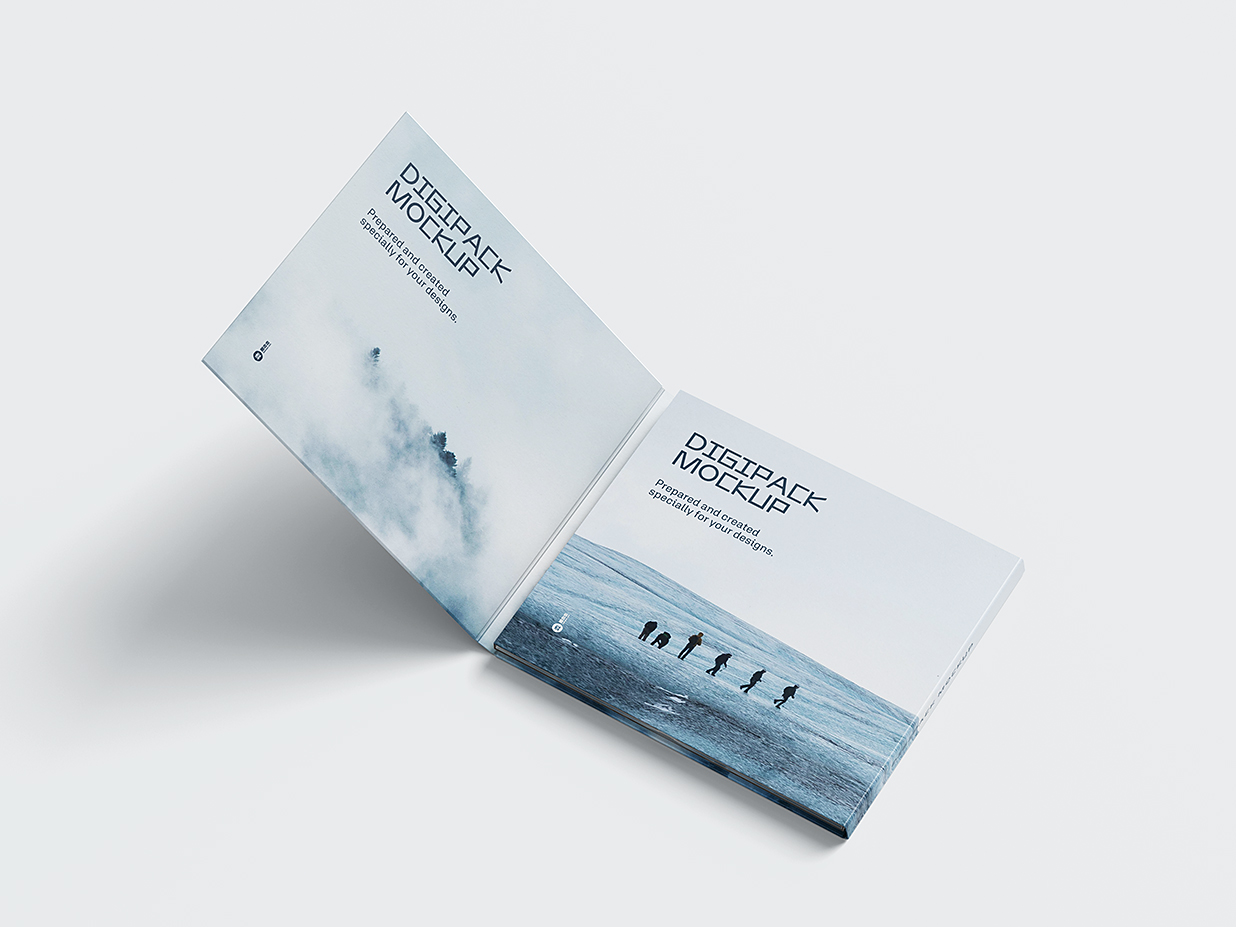 CD光盘样机mockup5组插图2