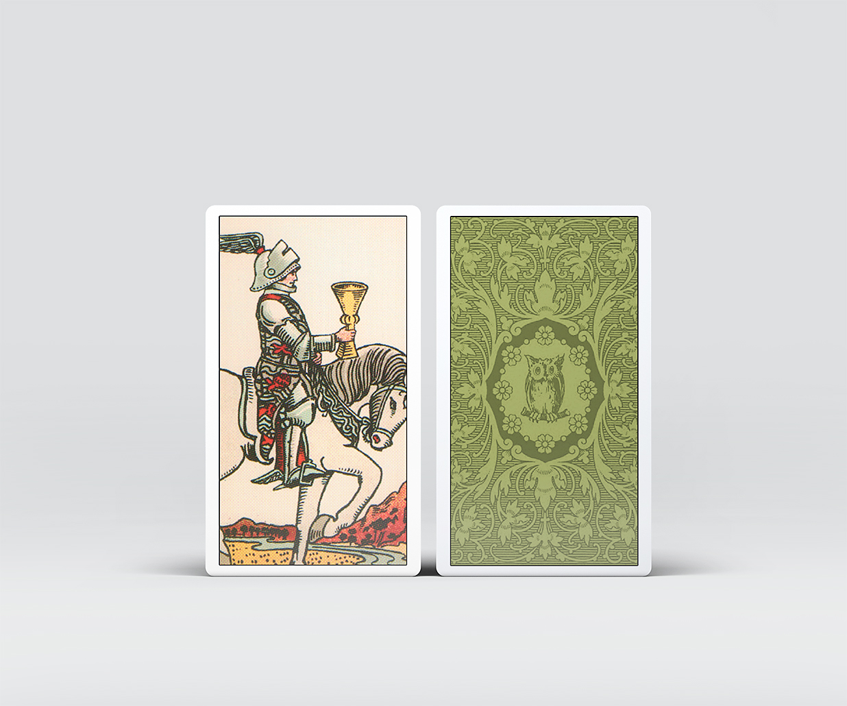 带包装盒的塔罗牌卡牌样机 mockup8组插图3