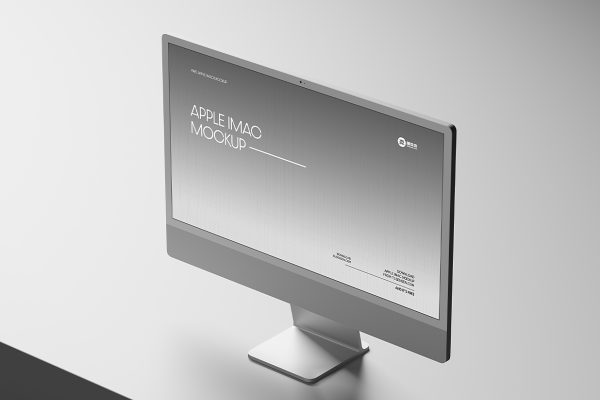 优雅的iMac样机mockup