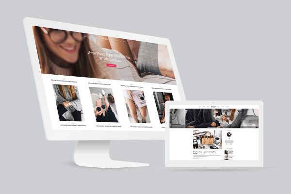 iMac和MacBook Air样机mockup