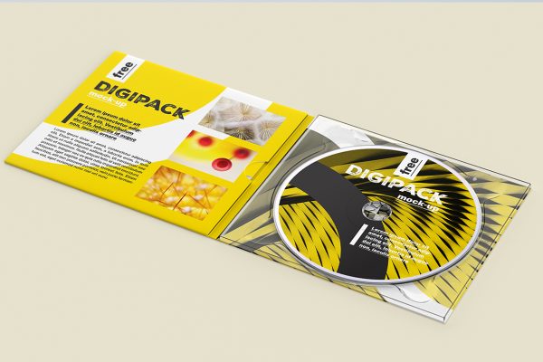 高质感CD光盘样机mockup5组