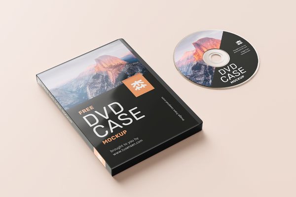 DVD盒样机mockup6组